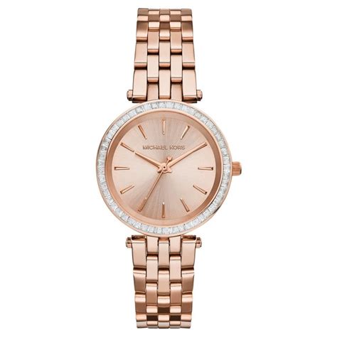 michael kors rosegold uhr damen|Michael Kors mini rose gold.